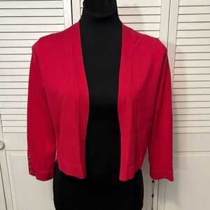 Tommy Hilfiger Raspberry Colored  Women's Cardigan